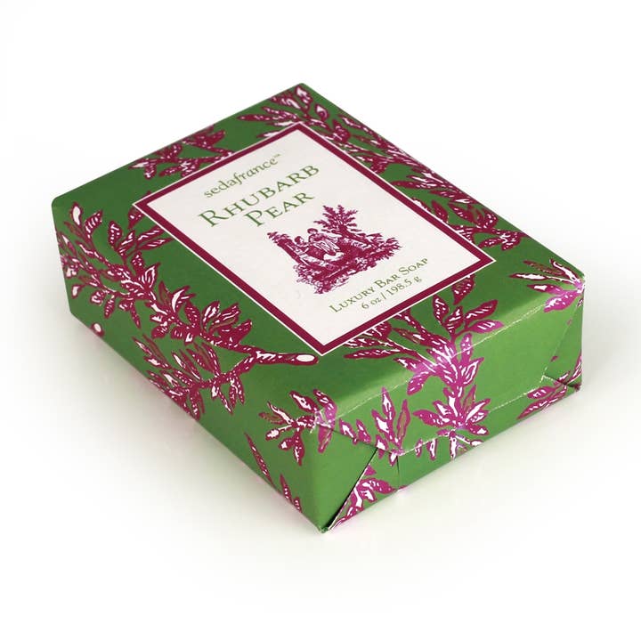 Rhubarb Pear Bar Soap for wholesale by Seda France Candles