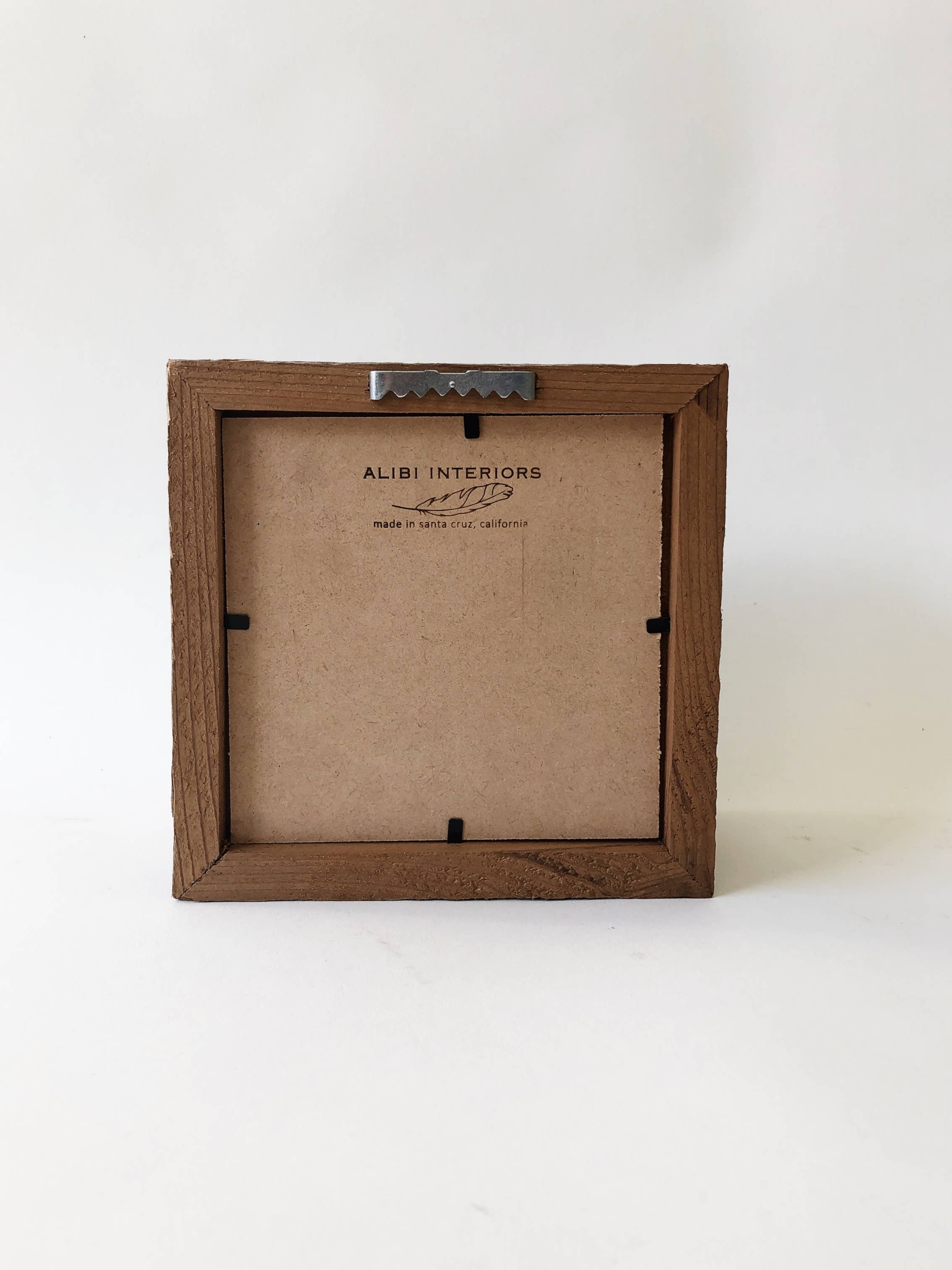 Alibi Interiors - Wholesale Picture Frame - Reclaimed Wood Shadow Box Picture Frame 5x52