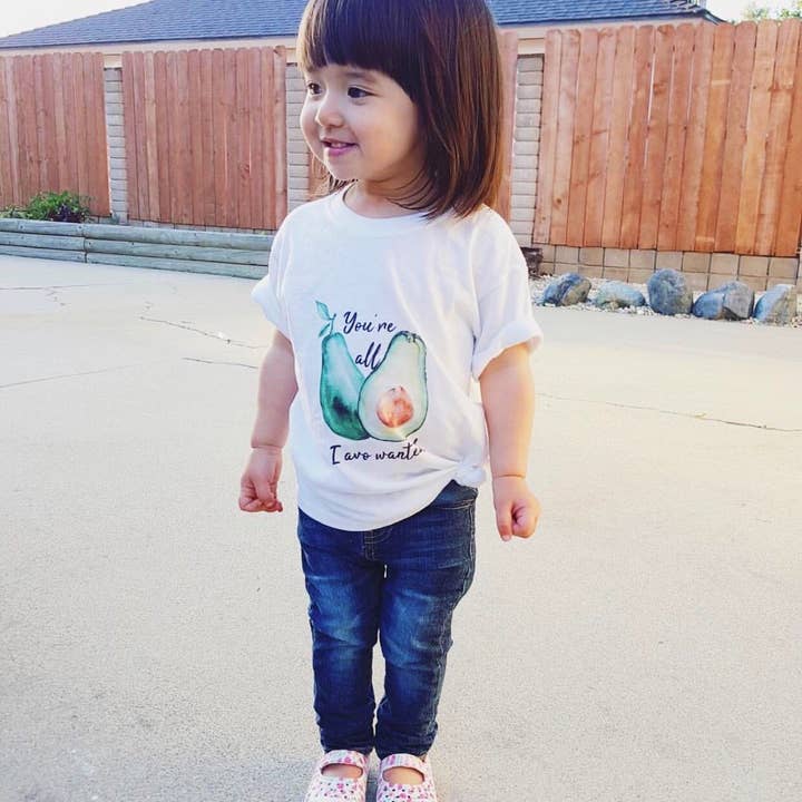 Urban Baby Co. - Vente Body (sans pieds) – bébé - Combinaison et t-shirt bio You're All I Avo Wanted Avocat pour bébé4