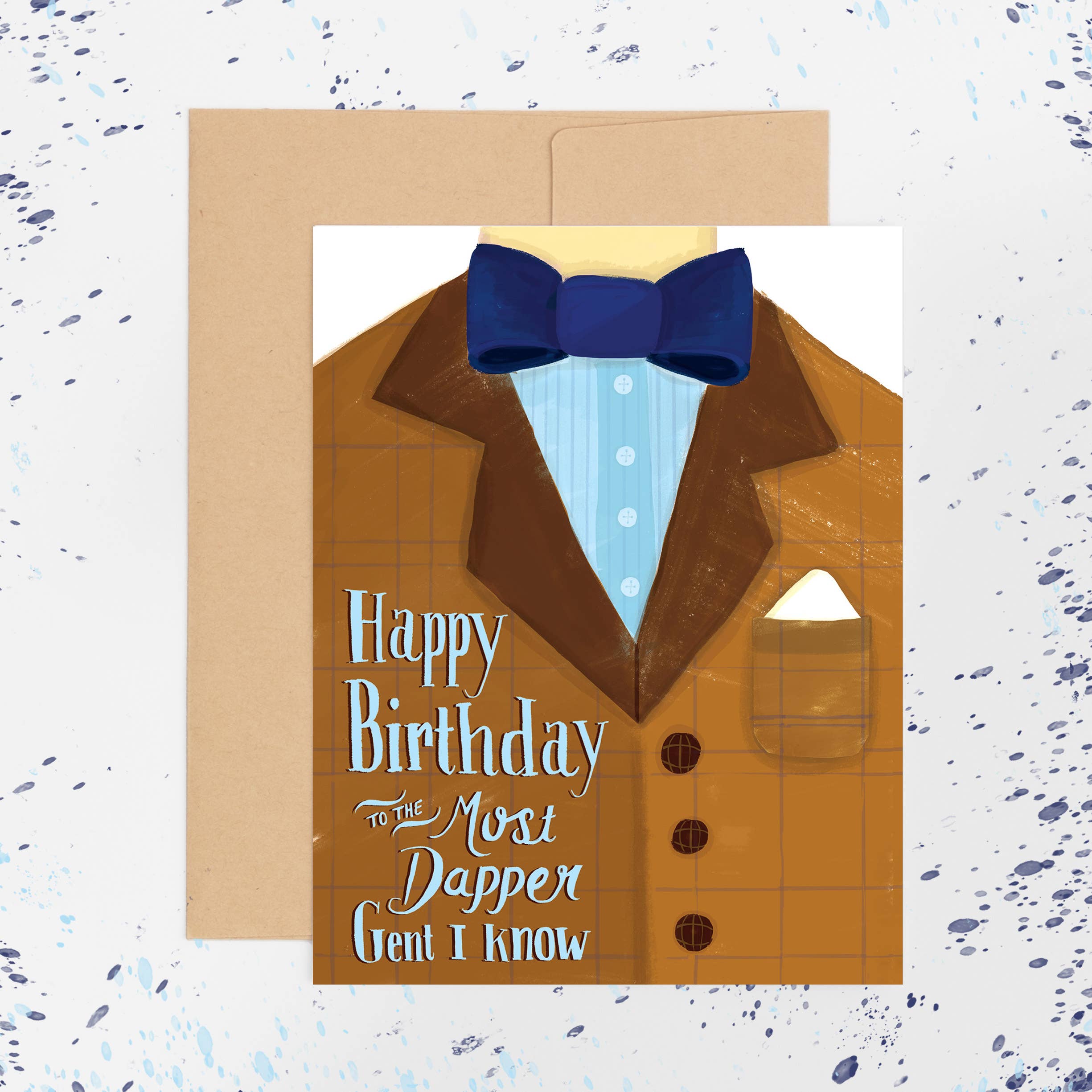 REMOVED BRAND - Wholesale Birthday Card - Dapper Gent 1 Card0