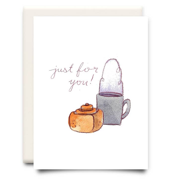 Just for You! | Greeting Card for wholesale by Inkwell Cards