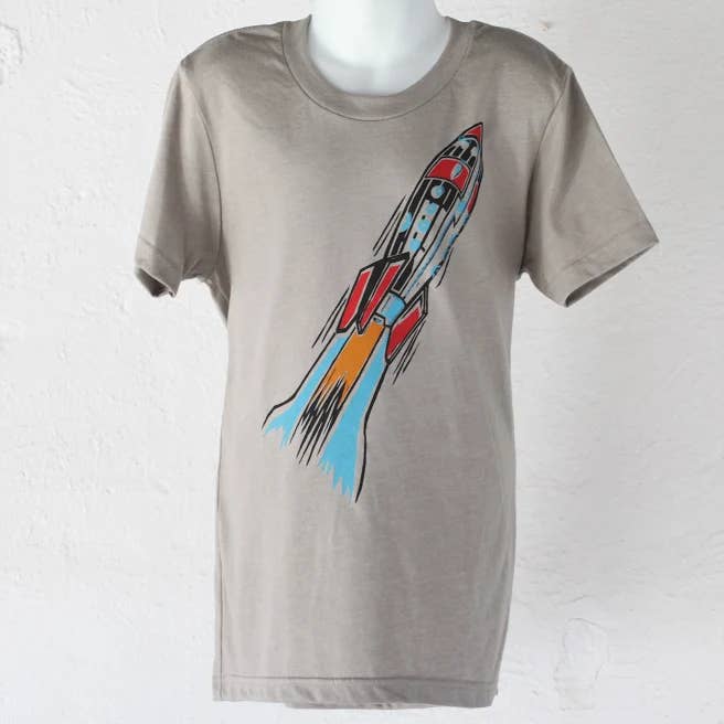 Heather Stone Rocket On Youth T-Shirt for wholesale by Mia’s Unique