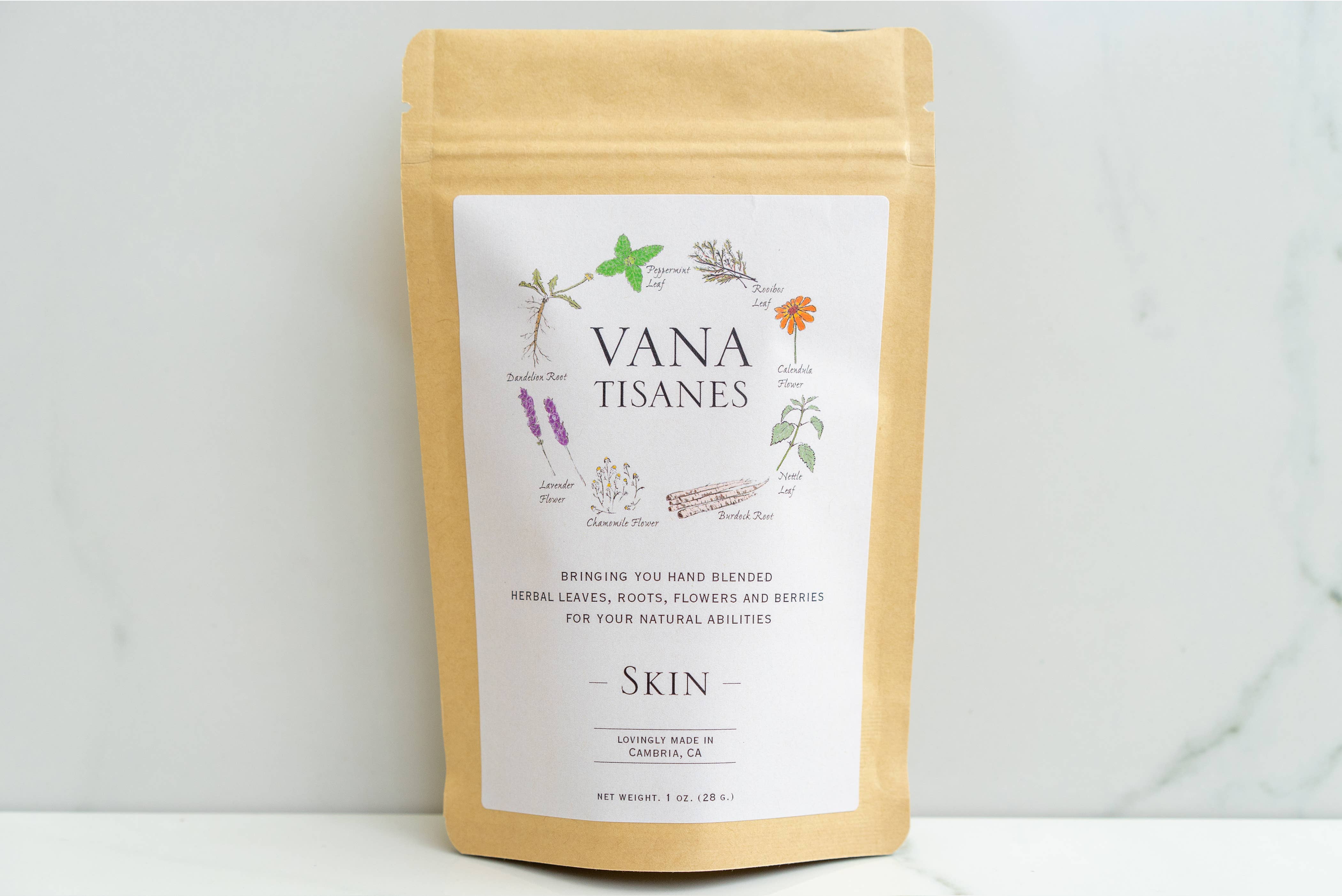 Vana Tisanes - Venta al por mayor Tés saludables/desintoxicantes - Té Herbal para la Piel2