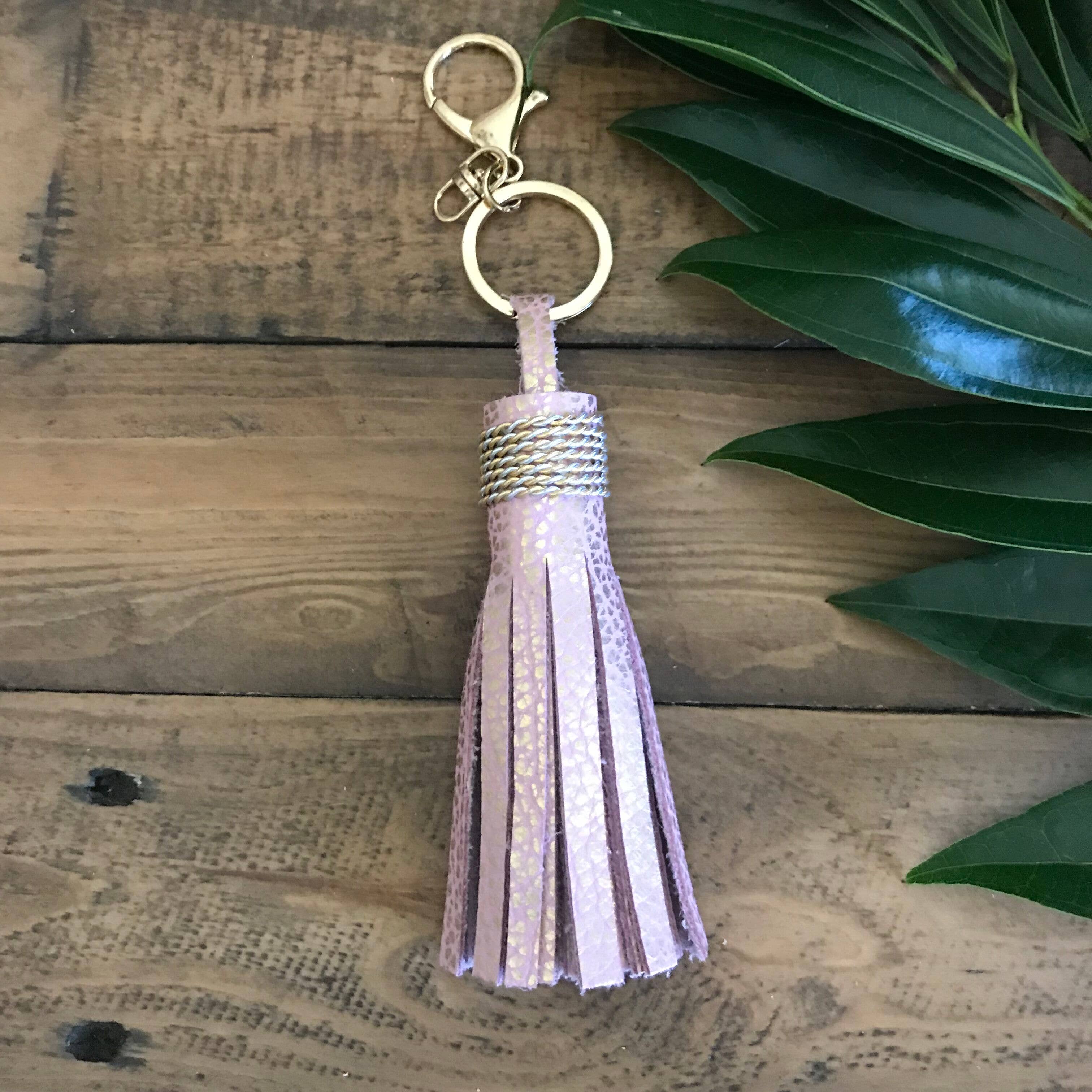 Everley Dawn – wholesale Nyckelringar - Dam – Läder Classic Tofs Nyckelring9