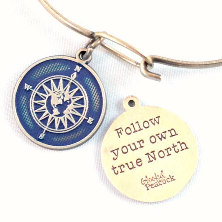 True North Token Charm, Bracelet, or Necklace RETIRED for wholesale by Gleeful Peacock