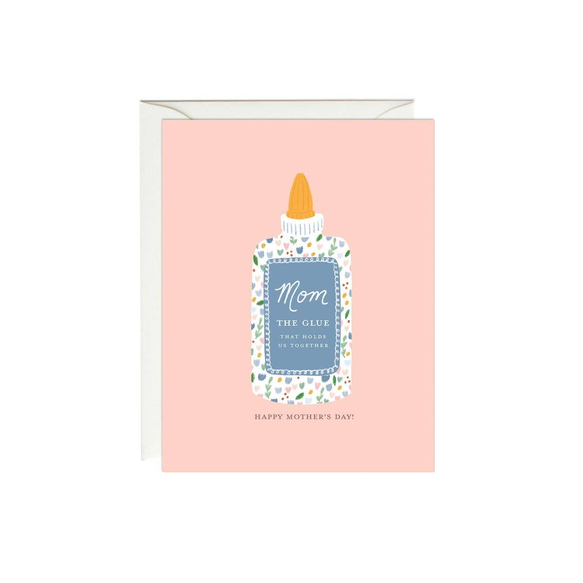 Paula & Waffle - Wholesale Mother's Day Card - Mother's Day Mom Glue Card0