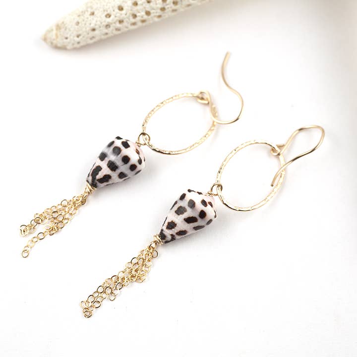 hawaiian kon skal örhängen för wholesale av Midori Jewelry Hawaii