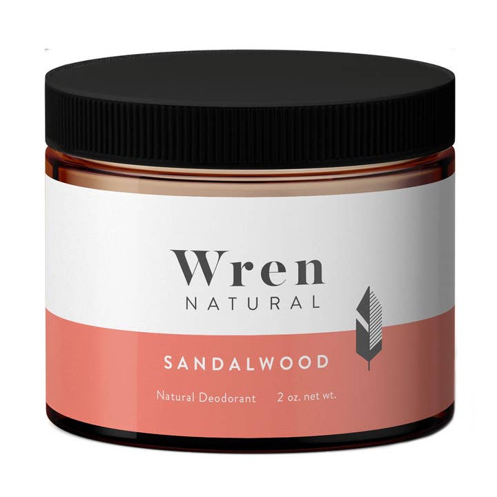 Sandelhout Natuurlijke deodorant voor wholesale door Wren Natural