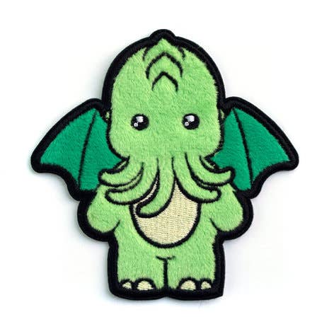 LuxCups Creative - Wholesale Patch - Cute-thulhu Fuzzy Patch0