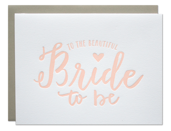 Parrott Design Studio - Wholesale Bridal Shower Card - Bride To Be Card0