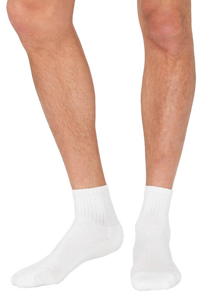Men Quarter Crew Sock for wholesale by Boody