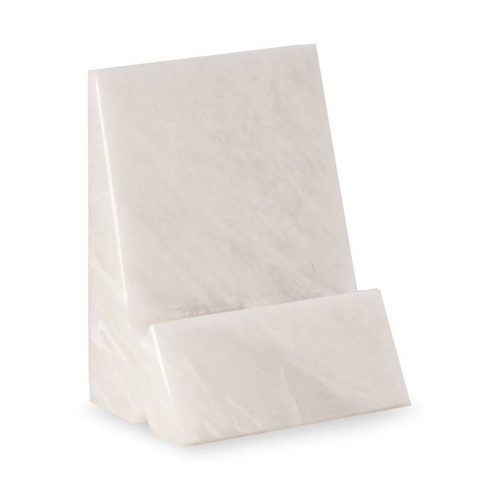 Cuna de teléfono de mármol blanco para venta al por mayor de BeyBerk International