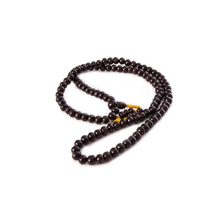 Rosewood Mala Necklace for wholesale by Kathmandu yogi