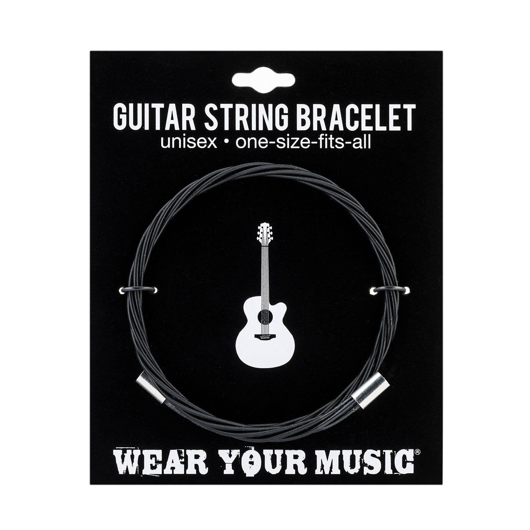 Wear Your Music - Vente Bracelet de perles - Backstage Bracelet Guitare Noir2