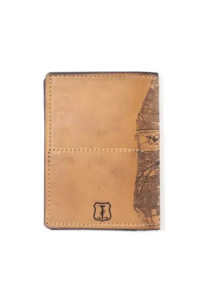 Tactile Craftworks - Wholesale Passport Case - Unisex - St. Louis Map Passport Wallet1