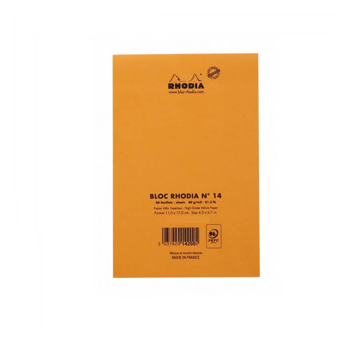 Exaclair - Vente Blocs-notes - Bloc-notes Rhodia Classic 4,25 x 6,54
