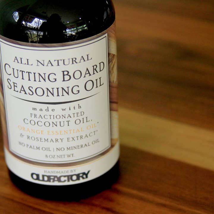 The Natural Kitchen by Old Factory - Wholesale Cutting Board - Natural Cutting Board Seasoning Oil - 8 oz1