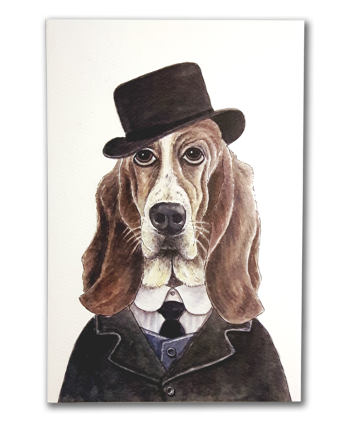 Gotamago - Venta al por mayor Tarjeta postal - Postal del Dr. John Woofson*VENTA1