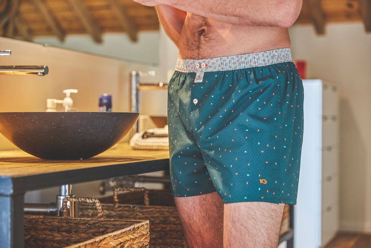 BILLYBELT – Großhandel Unterwäsche – Herren – Green Illusion Boxershorts aus 100% Bio-Baumwolle1