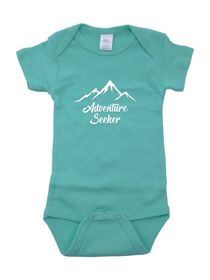 Mint med hvid Eventyr Seeker Onesie for engroshandel hos Outdoorable Apparel
