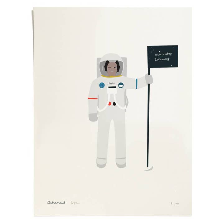 Astonaut Art Print för wholesale av pleased to meet GmbH