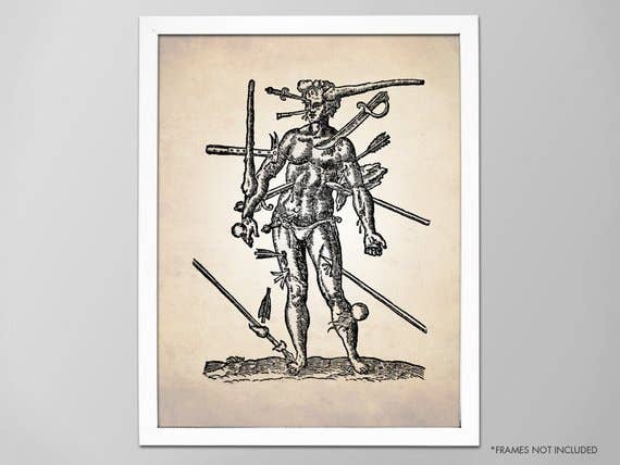 The National Anthem - Wholesale Art Print - 5” x 7” Wounds Man Art Print0