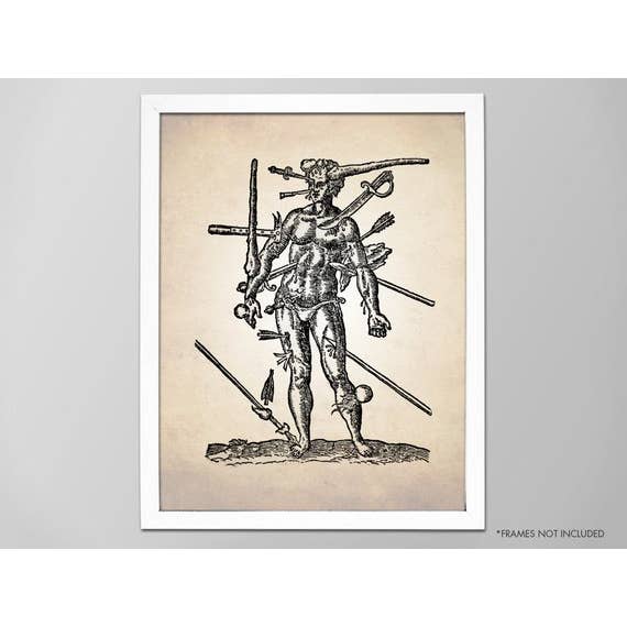 The National Anthem - Wholesale Art Print - 5” x 7” Wounds Man Art Print