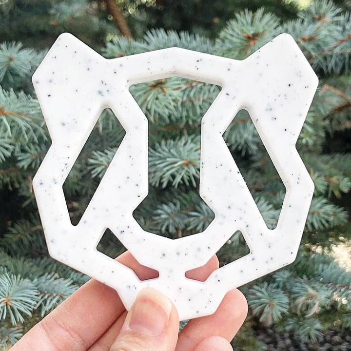 Teether de dentition panda en granit pour la vente par Toothy