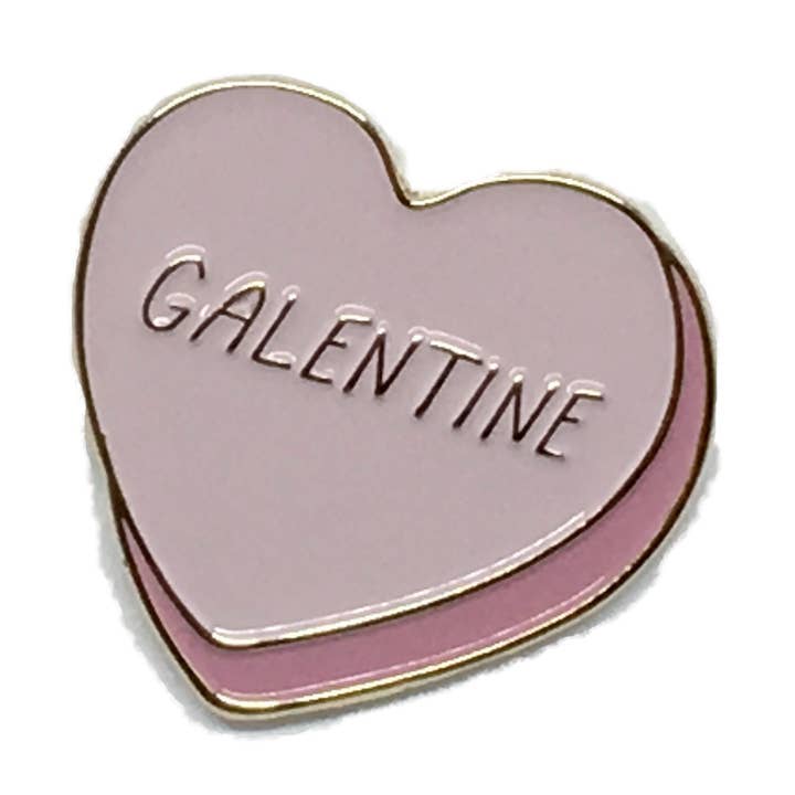 Galentine Pin for wholesale by Tiny Hooray