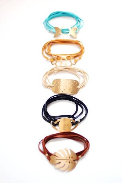 Rare Bird Co. + Pauline Stanley Studio - Wholesale Woven/Braided Bracelet - Flying Geese Wrap Bracelet1