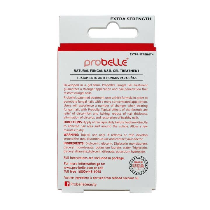 Probelle – Endurecedor/fortalecedor de unhas por atacado – Tratamento Natural em Gel para Unhas com Fungos1