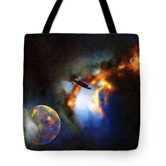 18" x 18" Outliers Tote Bag for wholesale by Don White-Art Dreamer