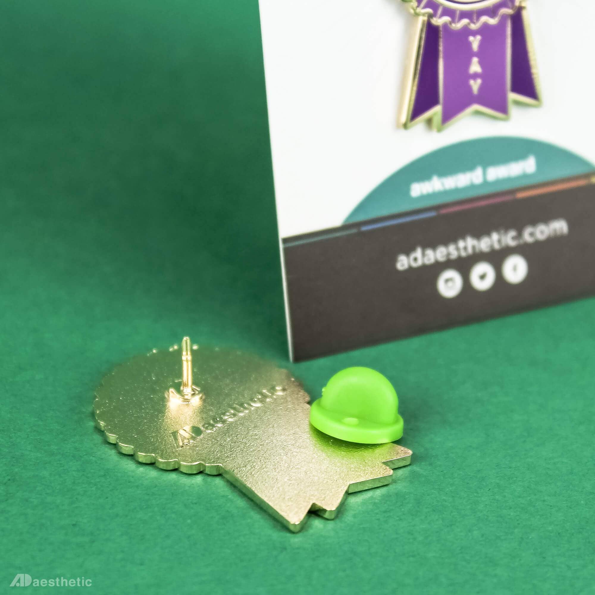 AD Aesthetic - Wholesale Lapel Pin/Button - Awkward Award Enamel Lapel Pin2