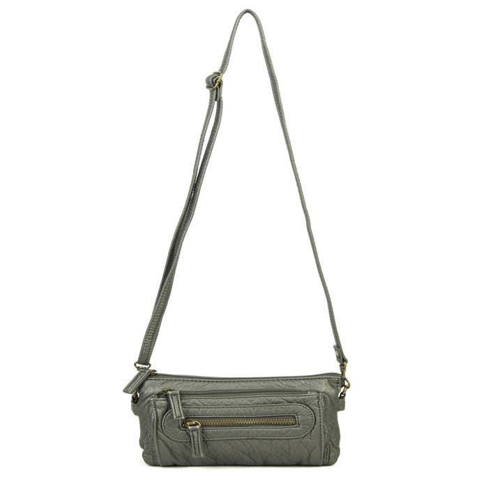 AMPERE CREATIONS – wholesale Crossbody bag – Women's – The Anita Soft Vegan Leather 3 in 1 Crossbody Wristlet Bag5