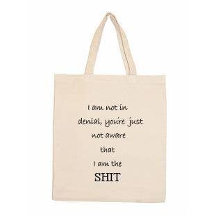 I Am the Shit Tote Bag for wholesale by Quippy Brand