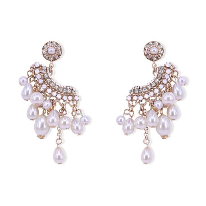 Gotas de gema de cristal de isca pendurada por atacado de Cupidstone Accessories