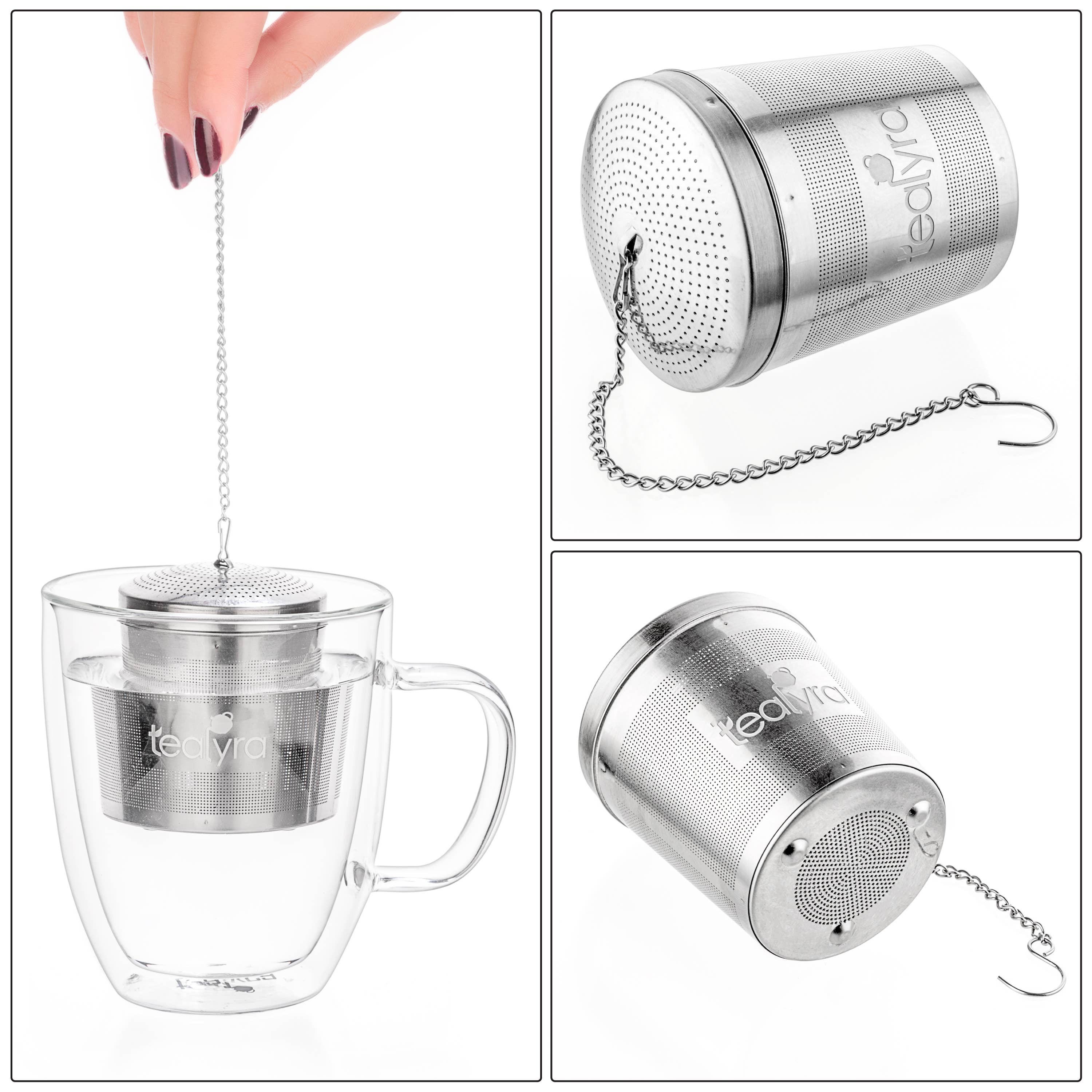 TEALYRA / LUXBE – Großhandel Teesieb/-Infuser – EasyTea Infuser Ballsieb mit großer Kapazität1