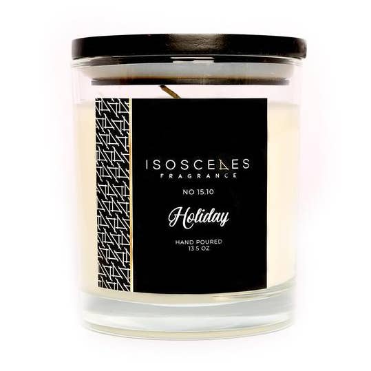 13.5oz Glass Jar - Holiday for wholesale by Isosceles Fragrance