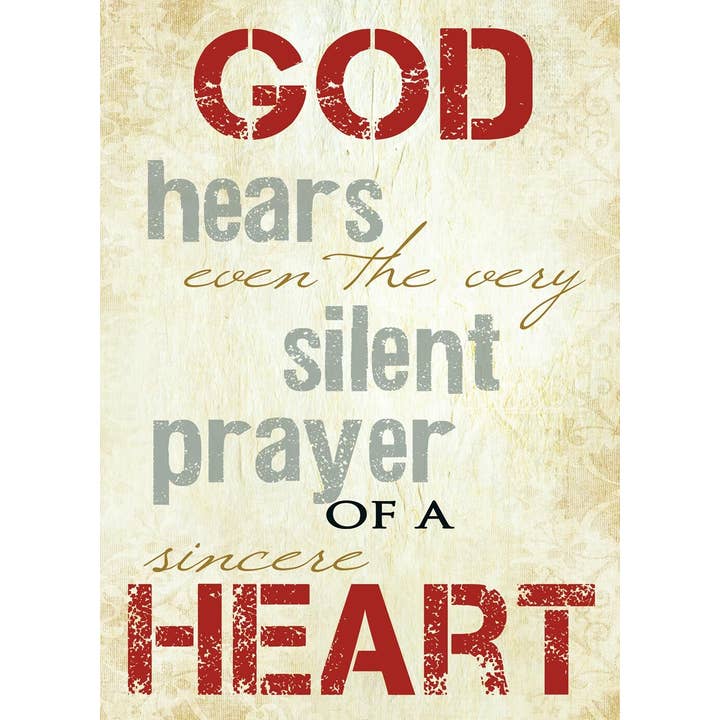 Carte de vœux avec prière silencieuse, sympathie et écriture sainte pour la vente par Legacy