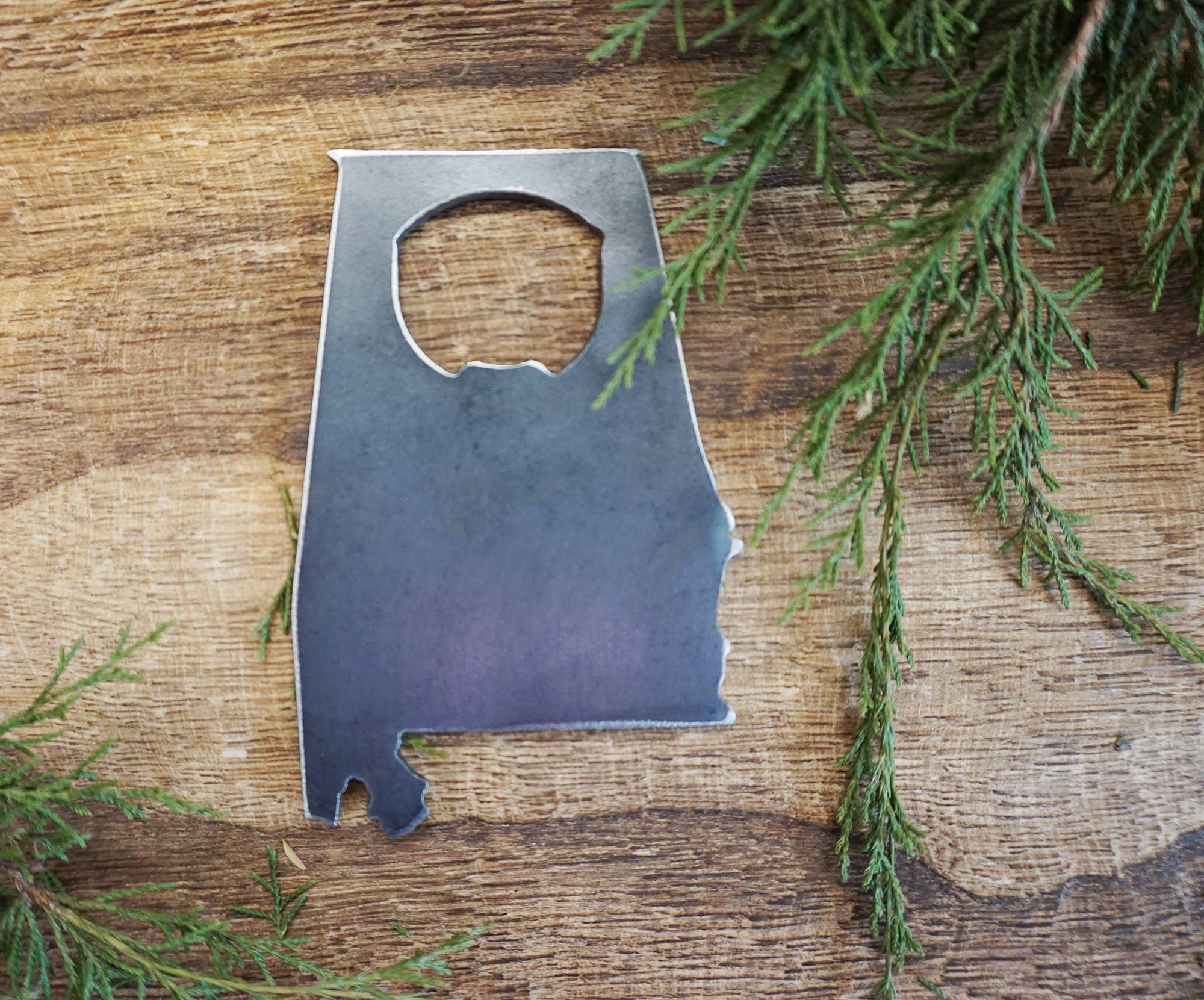 BE Creations & Designs, Inc. - Wholesale Bottle/Wine Opener - Alabama State Bottle Opener made from Recycled Raw Steel3