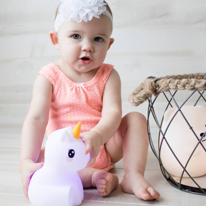 Lumieworld - Wholesale Night Light - Kids & Baby - Lumipets® LED Unicorn Night Light Bluetooth Speaker