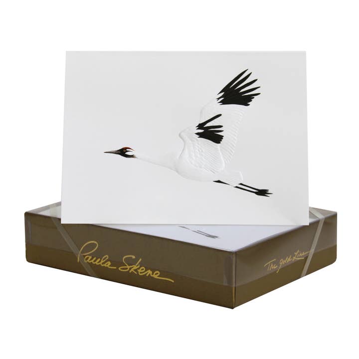 Crane Sympathy Card for wholesale by PAULA SKENE DESIGNS