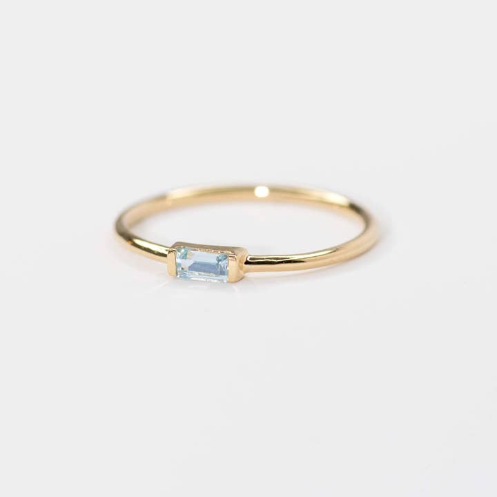 Caroline Cinturino Topazio Blu - Ottone per la vendita all'ingrosso da parte di Minette