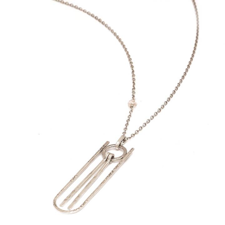 From The Reliquary - Wholesale Pendant/Charm Necklace - Petra Necklace in Silver1