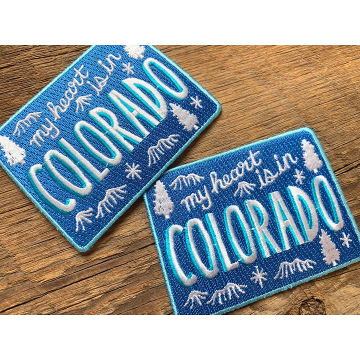 Noteworthy Paper & Press - Venta al por mayor Parches - Parche Colorado1