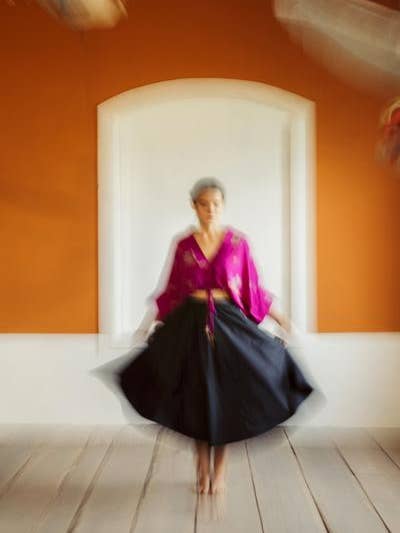 Annahmol - Wholesale Blouse - Women's - Vintage Silk Kimono Top: Free Size: BEST SELLERĀ : OOAK9