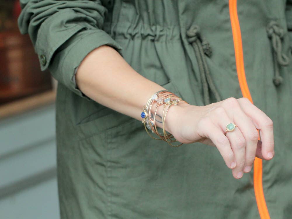 Saressa Designs - Vente Bague de cocktail/de cérémonie - Bague cocktail en aigue-marine taillée carrée2