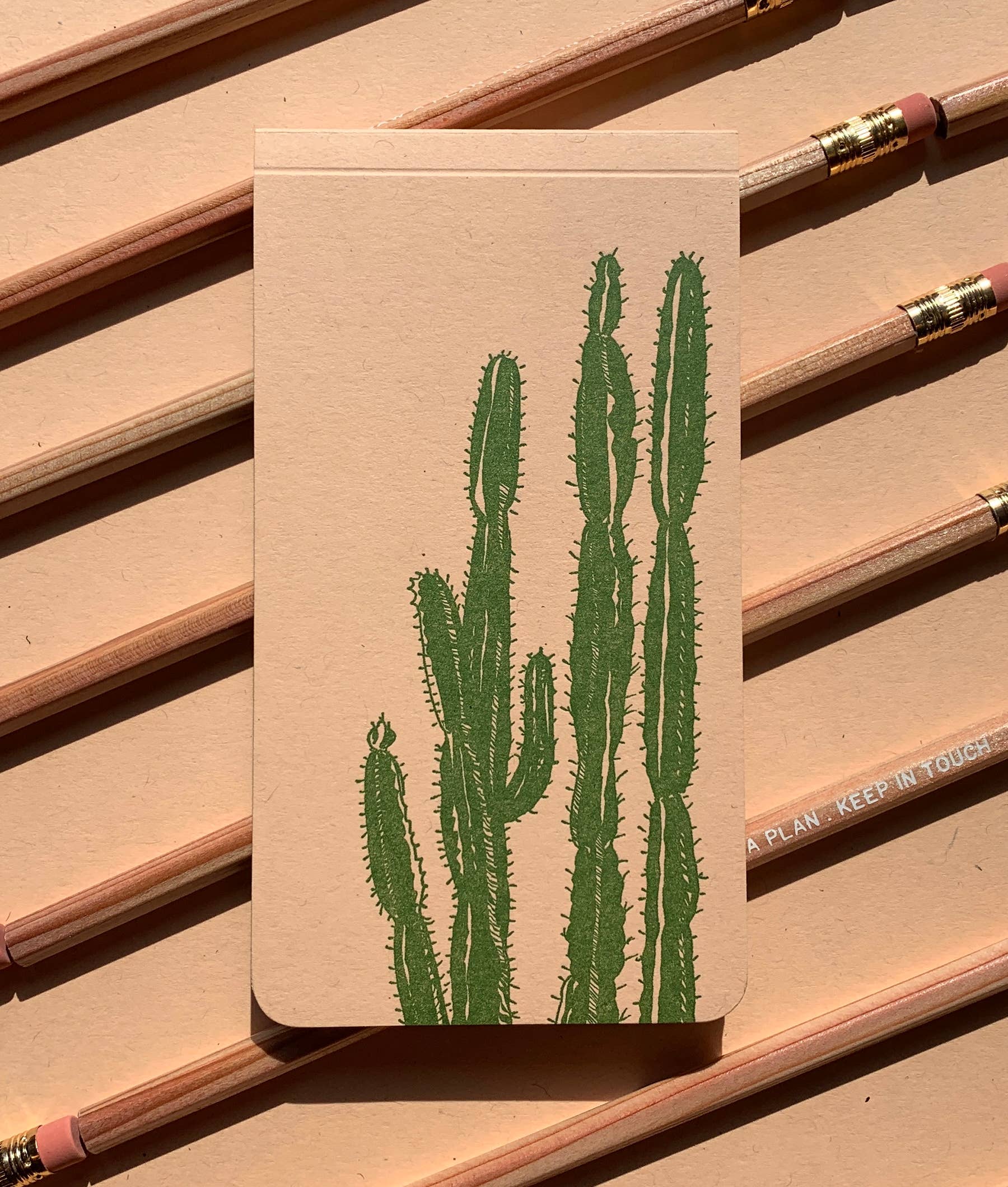 Blackbird Letterpress – wholesale Notepad – saguaro jotter notepad1