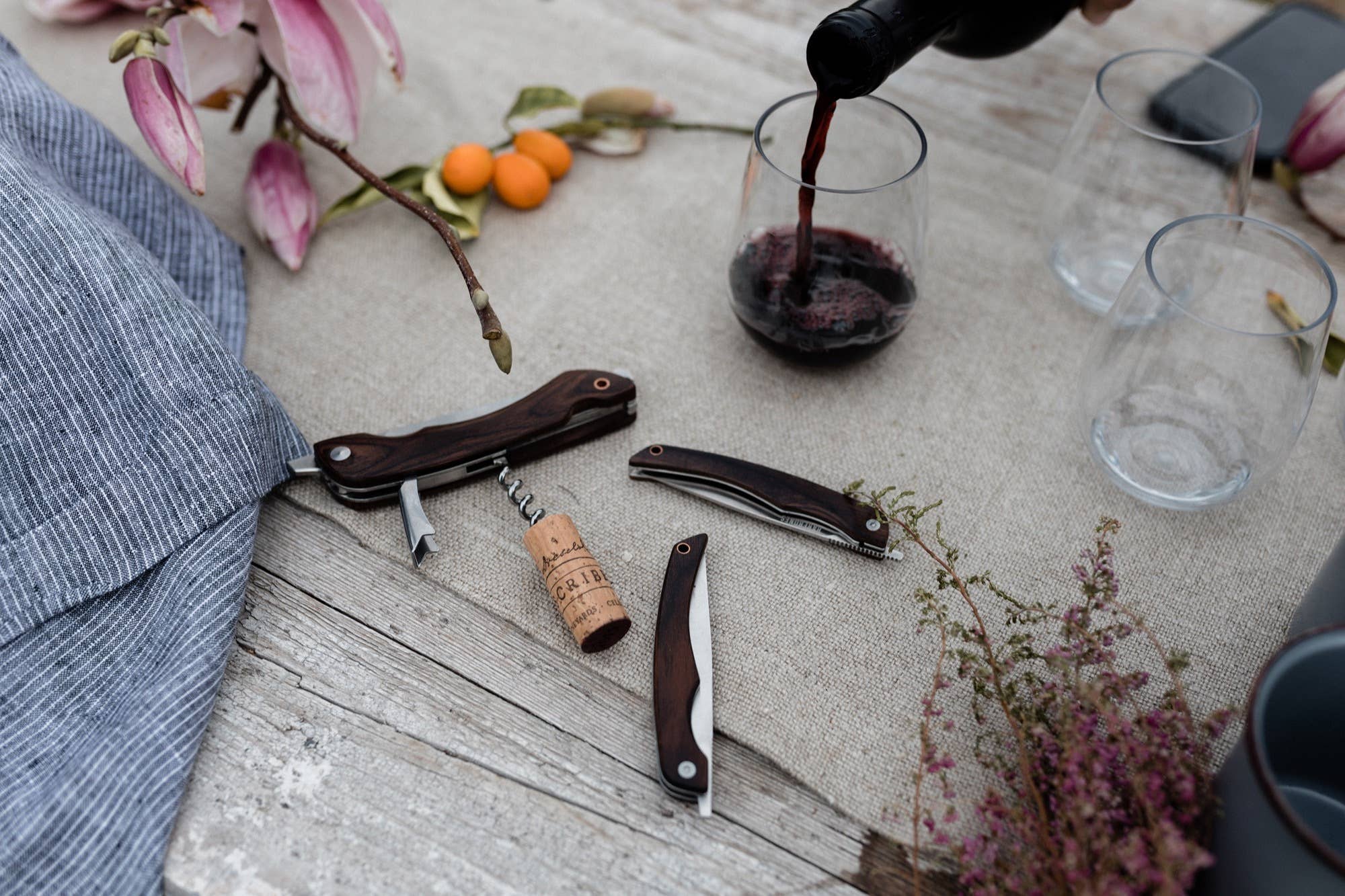 Barebones - Wholesale Pocket Knife/Holder - Provisions Corkscrew Knife7