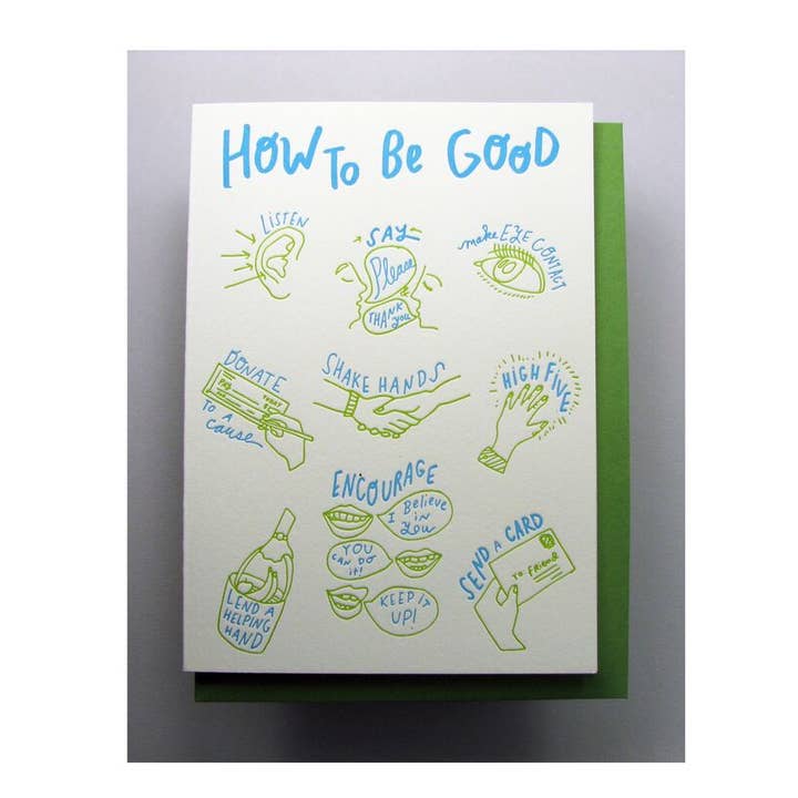 How to Be Good for wholesale by Wolf & Wren Press